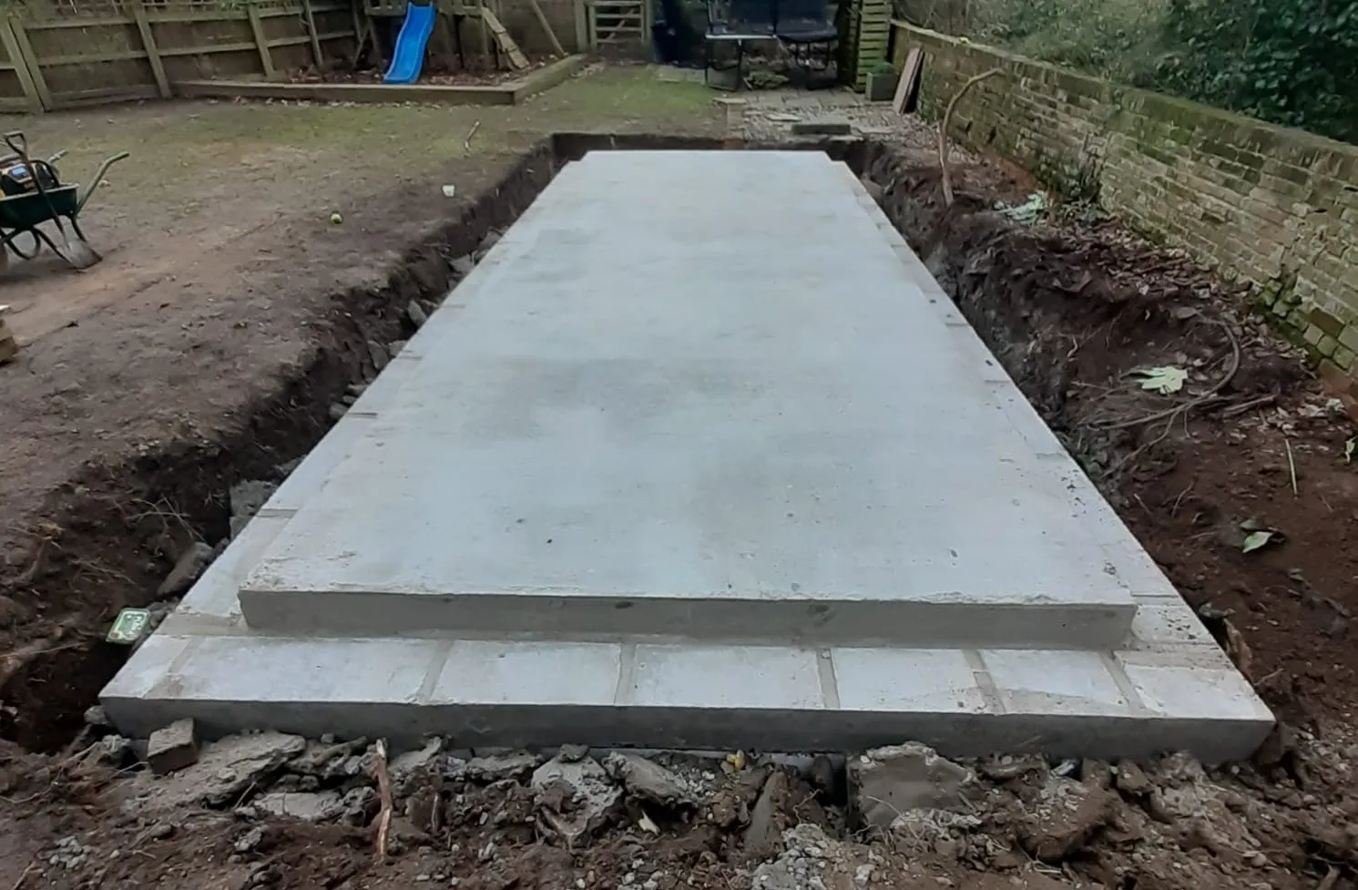 foundation close up
