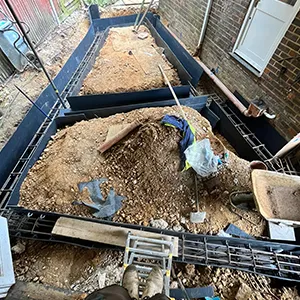 full view of site